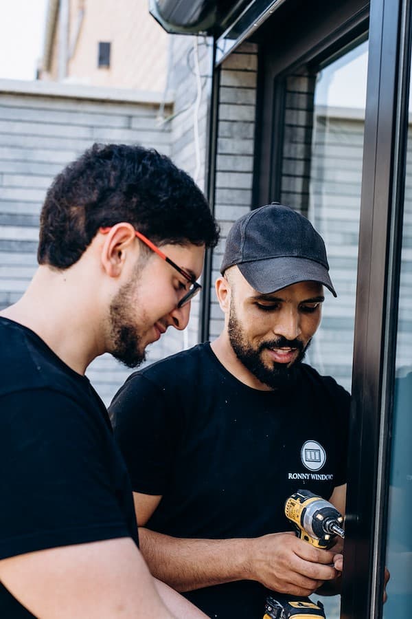 Équipe Ronny Windows en intervention