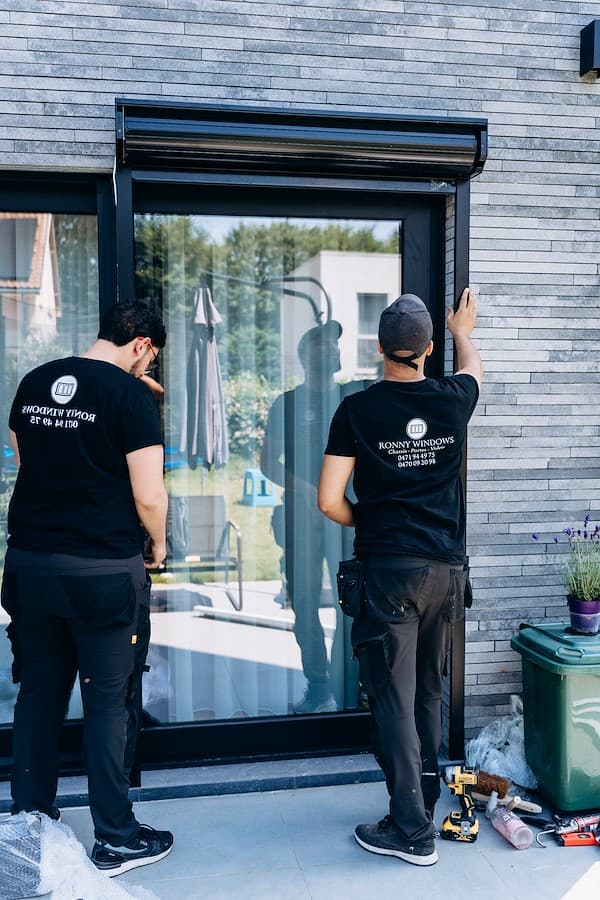 Installation professionnelle de volets roulants