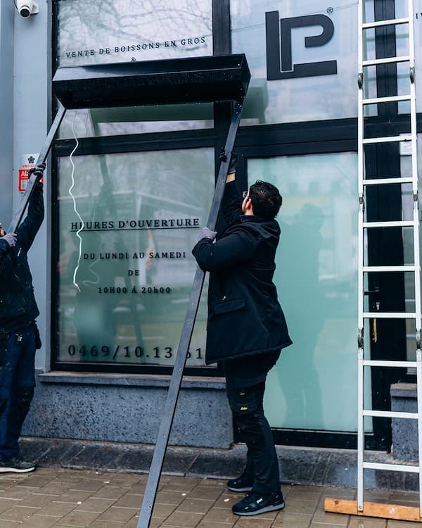 Installation porte d'entrée